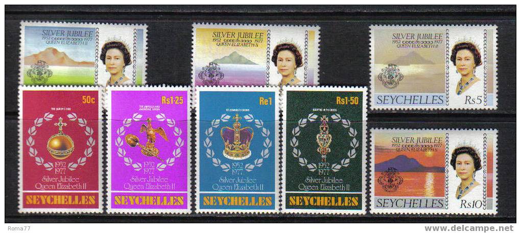 864 - SEYCHELLES, 1977 : Silver Jubilee Elizabeth II  *** - Seychellen (1976-...)