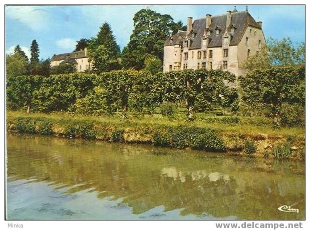 Chatillon En Bazois : Le Chateau Vu Du Canal Du Nivernais - Chatillon En Bazois