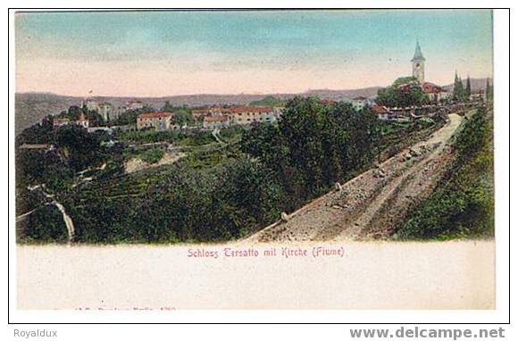 Fiume Rijeka Tersatto 1903 - Croatie