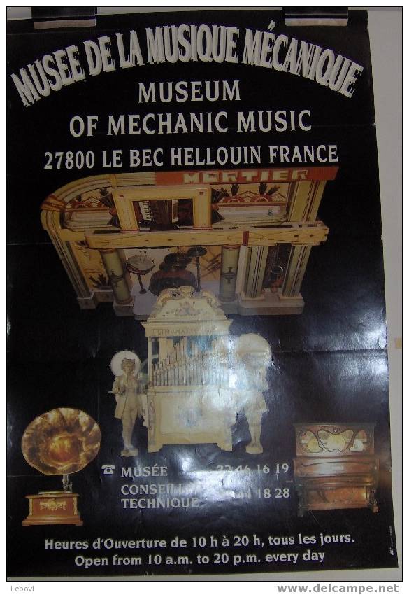 LE BEC HELLOUIN - Musée De La Musique Mécanique - Posters