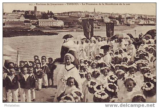 TREBOUL  BENEDICTION DE LA MER - Tréboul