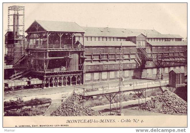 MONTCEAU-les-MINES Crible N°4 - Montceau Les Mines