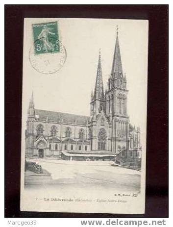 13916 La Délivrande église Notre Dame édit.B.F. N°7 - La Delivrande