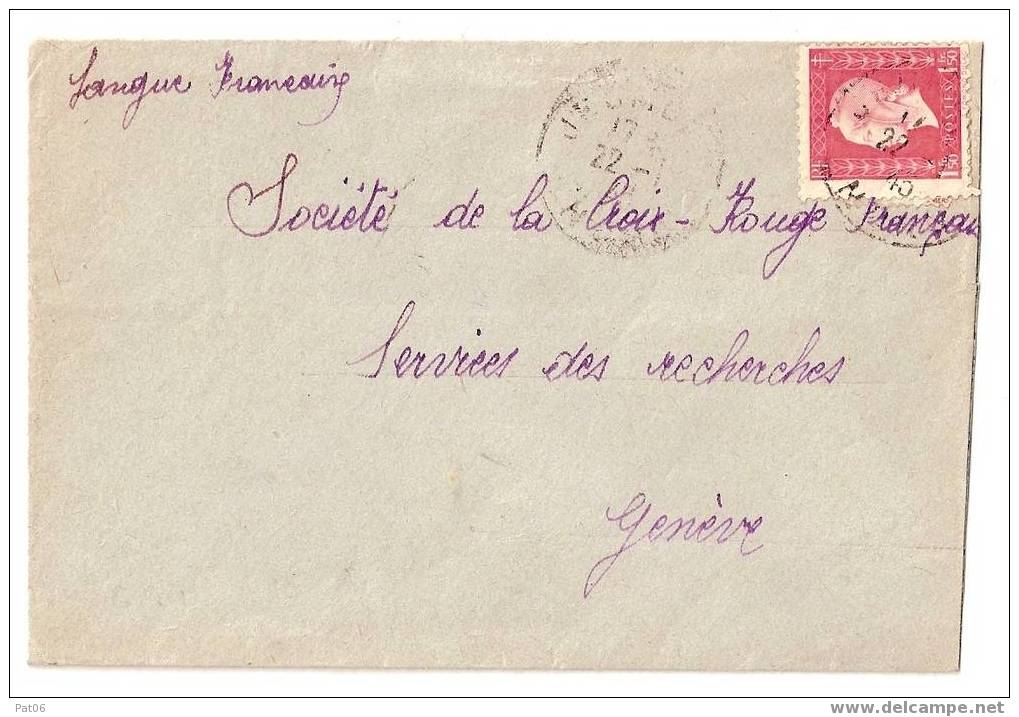 5° EMISSION PROVISOIRE  LIBERATION (59)  NORD  JEUMONT - 1944-45 Marianne (Dulac)