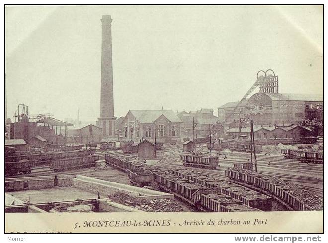 MONTCEAU-les-MINES  Le Pont Tournant - Montceau Les Mines