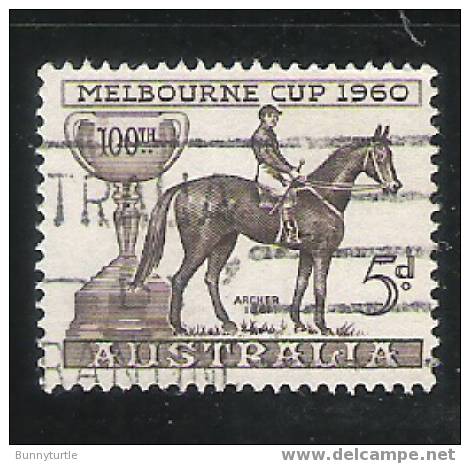 Australia 1960 Centenary Of The Melbourne Cup Used - Gebraucht