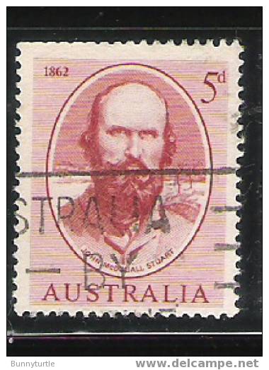 Australia 1962 First South North Crossing By John McDouall Stuart Used - Usados