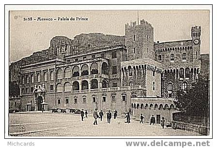 CPA MONACO - Palais Du Prince - Palais Princier