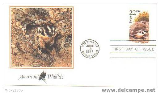 USA - FDC (G031) - 1981-1990