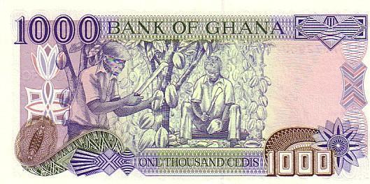 GHANA   1 000 Cedis   Daté Du 01-07-1999  Pick 32b     *****BILLET  NEUF***** - Ghana