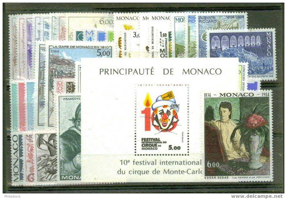 MONACO Nº 1984 ** - Annate Complete