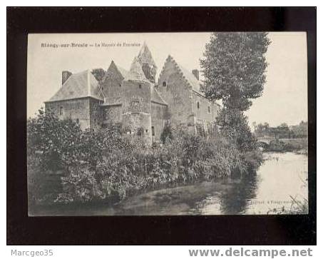 13969 Blangy Sur Bresle Le Manoir De Fontaine édit.santos Château Belle Carte - Blangy-sur-Bresle