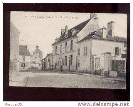 13972 Brie Comte Robert Hôtel De Ville édit.B.F. N°16 Belle Carte - Brie Comte Robert