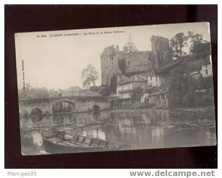 13986 Clisson Le Pont & Le Vieux Château édit.poupin N°296 Belle Carte Précurseur - Clisson