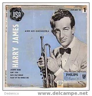 Harry  JAMES  "  JACKPOT  BLUES  "  + 3 Titres - Jazz