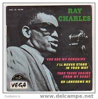 Ray  CHARLES :    : "  YOU ARE MY SUNSHINE  "  + 3 Titres - Jazz