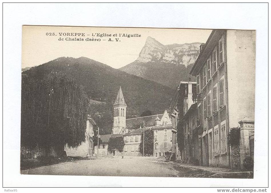 VOREPPE - L'Eglise Et L'Aiguille De Chalais - Voreppe