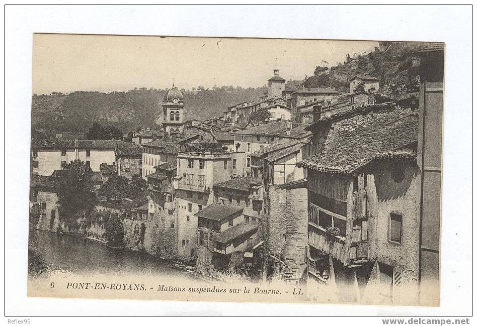 PONT-EN-ROYANS - Maisons Suspendues Sur La Bourne - Pont-en-Royans