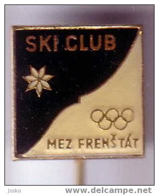 SKIING CLUB MEZ FRENSTAT ( Czech Republic ) * Skiing Ski Esqui Schilauf Skilauf Ski Alpin Sci Sport Pin Sports Pins * - Sports D'hiver