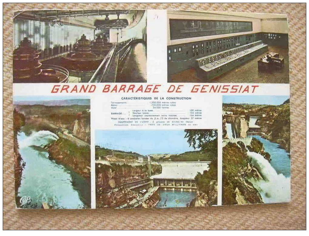 01 BARRAGE DE GENISSIAT - Génissiat