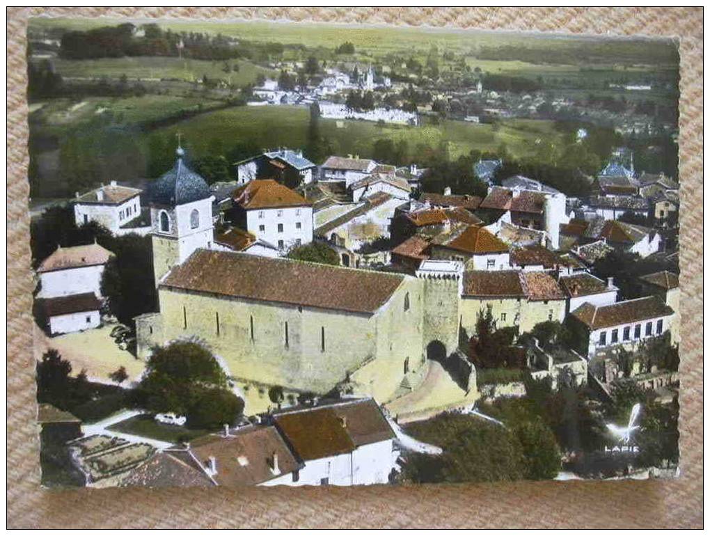 01 PEROUGES VUE AERIENNE - Pérouges