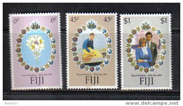 904 - FIJI, 1981 : Royal Wedding Charles And Diana  *** - Fiji (...-1970)