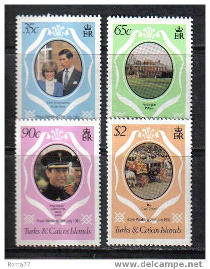 934 - TURKS & CAICOS, 1981 : Royal Wedding Charles And Diana  *** - Turks- En Caicoseilanden