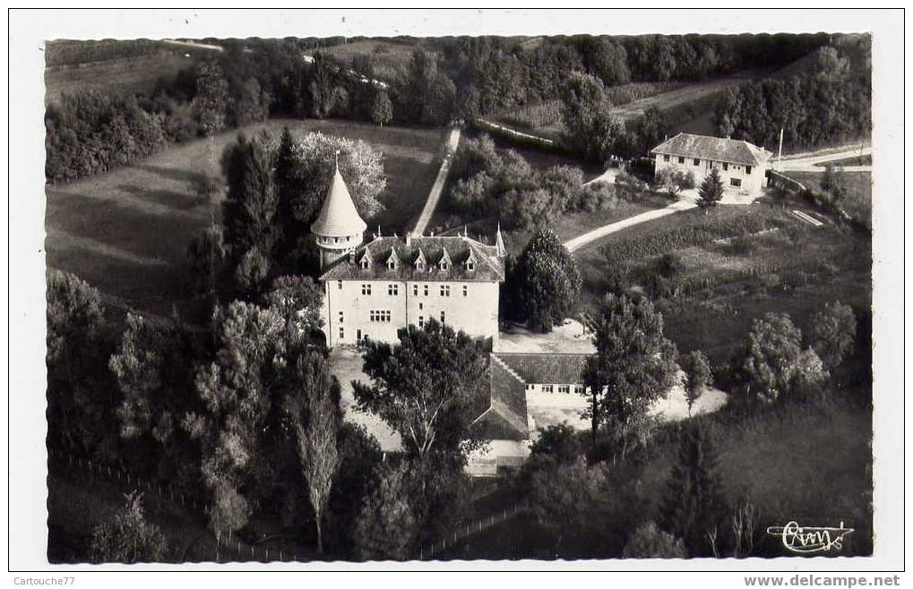 K4 - YENNE - Château De La DRAGONNIERE - Vue Aérienne (BELLE CARTE) - Yenne