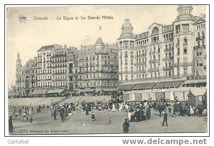 Oostende: Les Grands Hotels Et  La Digue - Oostende