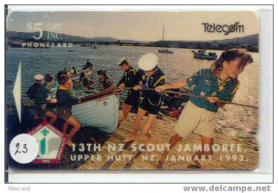 Padvinder - Scouting - Jamboree - Scoutisme - Scaut - Pfadfinder - Pfadi - Scout On Phonecard (23) - Andere & Zonder Classificatie