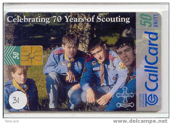 Padvinder - Scouting - Jamboree - Scoutisme - Scaut - Pfadfinder - Pfadi - Scout On Phonecard (31) - Andere & Zonder Classificatie