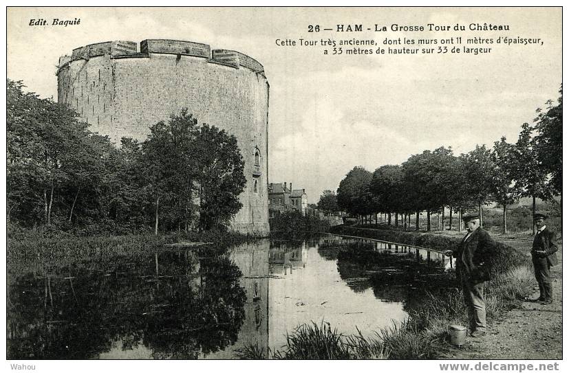 HAM   -   La Grosse Tour Du Château - - Ham