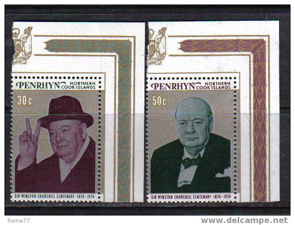 1031 - PENRHYN : Centenary Of The Birth 1874 - 1974  *** - Sir Winston Churchill