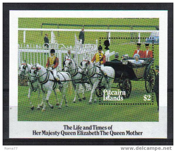 939 - PITCAIRN : 85th Birthday Of Queen Mother  *** - Pitcairn