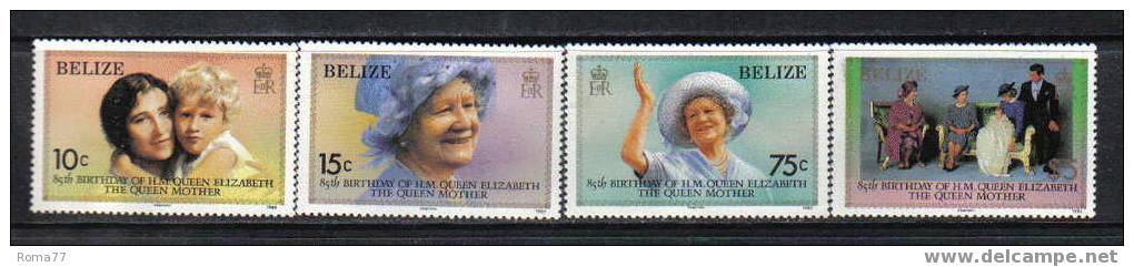 1019 - BELIZE, 1985 : 85th Birthday Of Queen Mother  *** - Belice (1973-...)