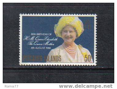 1009 - PITCAIRN, 1980 : 80th Birthday Of Queen Mother  *** - Islas De Pitcairn