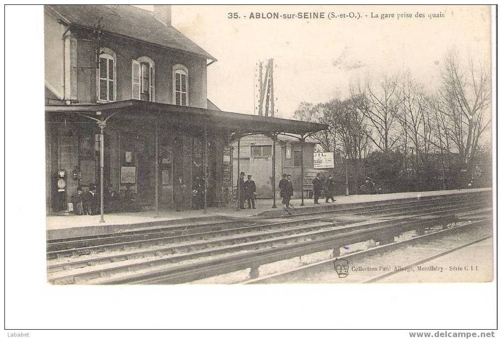 Ablon N° 35  LA GARE - Ablon Sur Seine