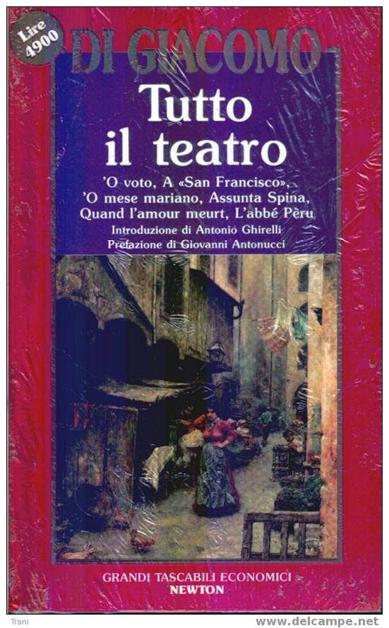 DI GIACOMO - TUTTO IL TEATRO - Théâtre