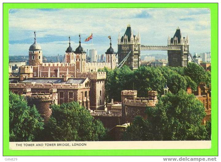 LONDON, UK - THE TOWER AND TOWER BRIDGE - - Tower Of London