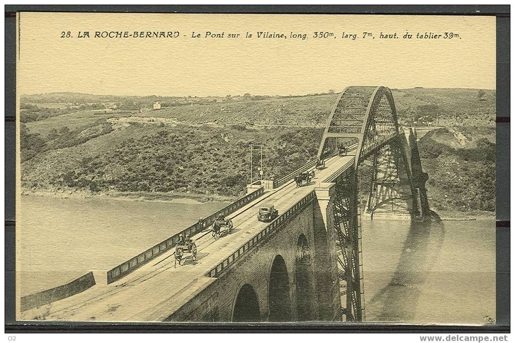 LA ROCHE-BERNARD - Le Pont Sur La Vilaine (carte Non écrite) - La Roche-Bernard
