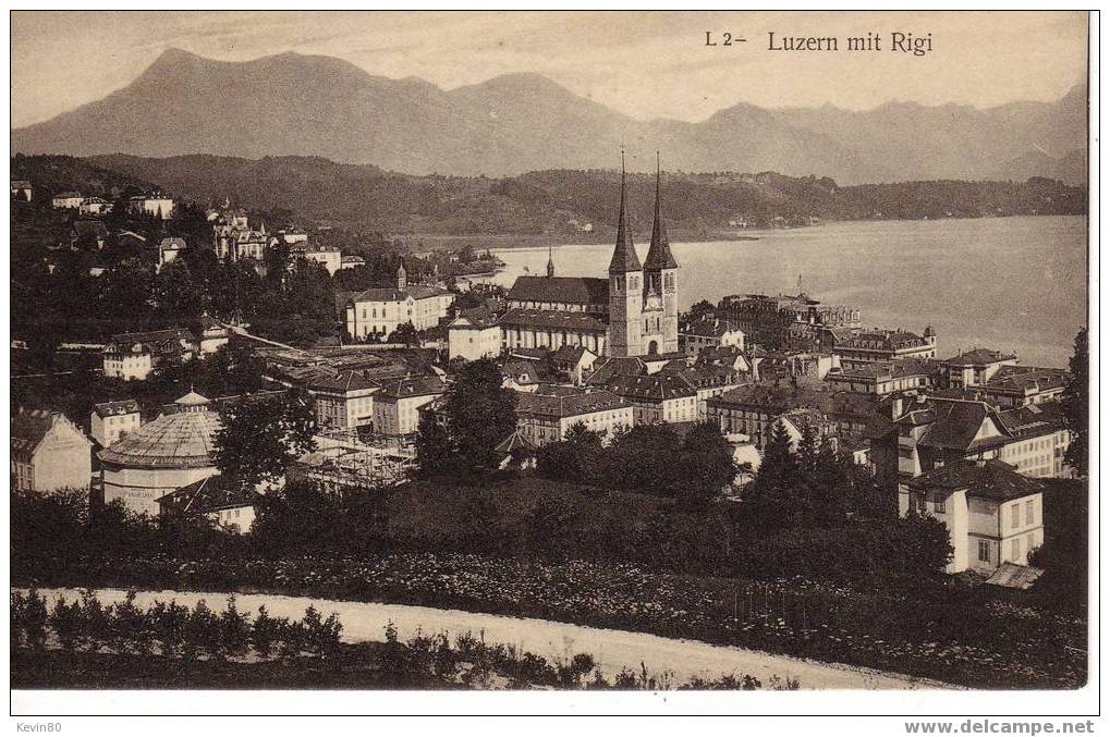 SUISSE LUZERN LUCERNE Mit Rigi - Lucerna