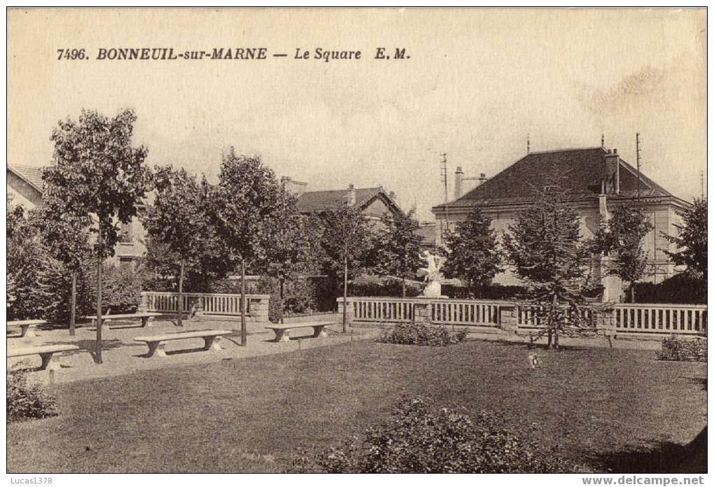 94 / BONNEUIL SUR MARNE / LE SQUARE / RARE ++ - Bonneuil Sur Marne