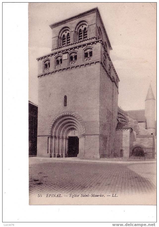 EPINAL   -   Eglise Saint Maurice  -  N° 55 - Epinal