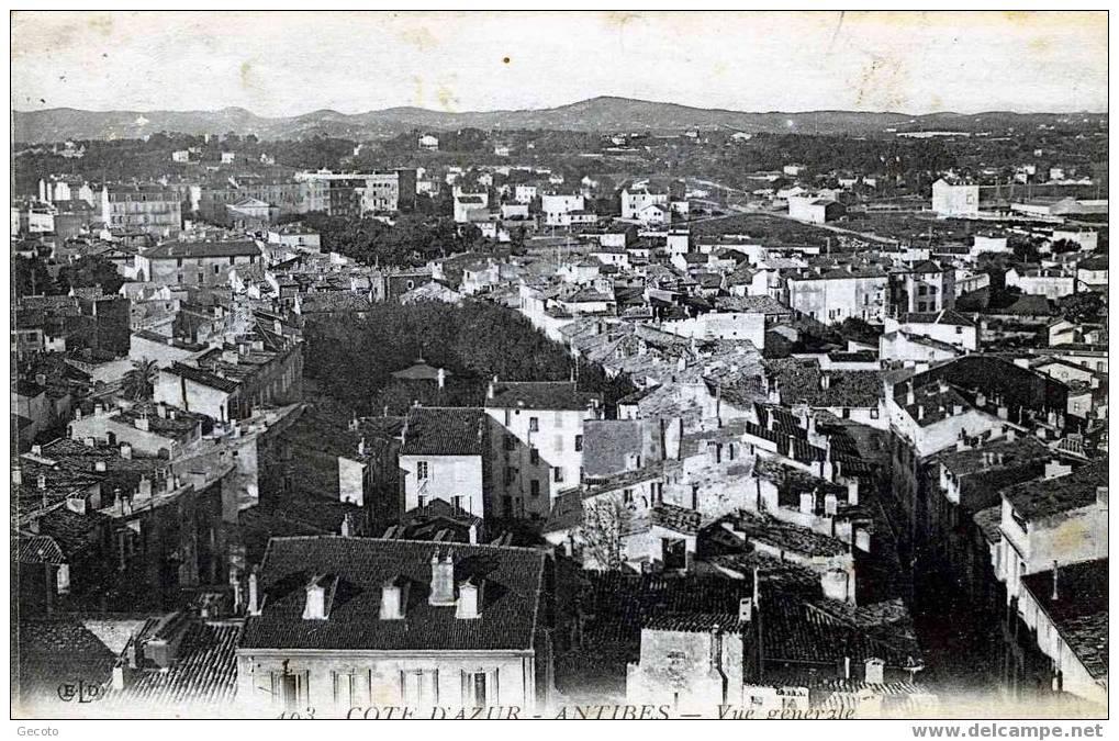 Vue Generale - Antibes - Oude Stad