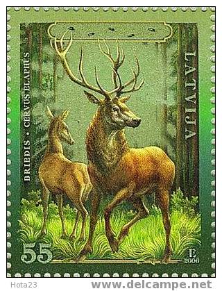 Latvia - Deer-Stag- 2006 -MNH - Other & Unclassified