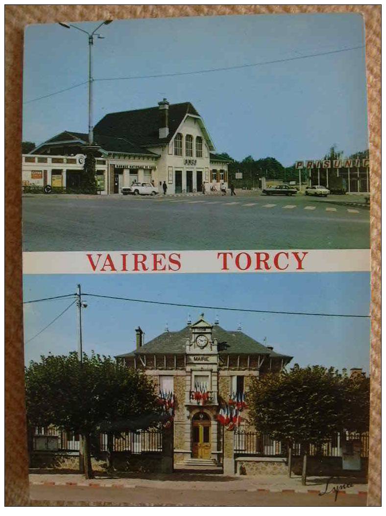 77 VAIRES TORCY LA GARE HOTEL DE VILLE - Torcy