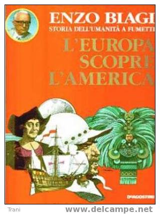 ENZO BIAGI - L'EUROPA SCOPRE L'AMERICA - Storia