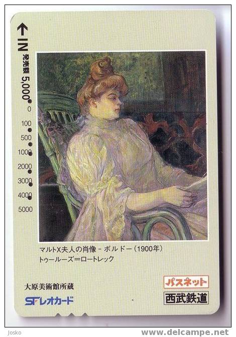 PAINTINGS (Japan Old Card) Painting Masterpiece Peinture Tableau Malerei Pittura Cuadro Quadro Schilderen Tableaux - Pittura