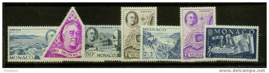 MONACO  Nº 294 A 300 * - Autres & Non Classés