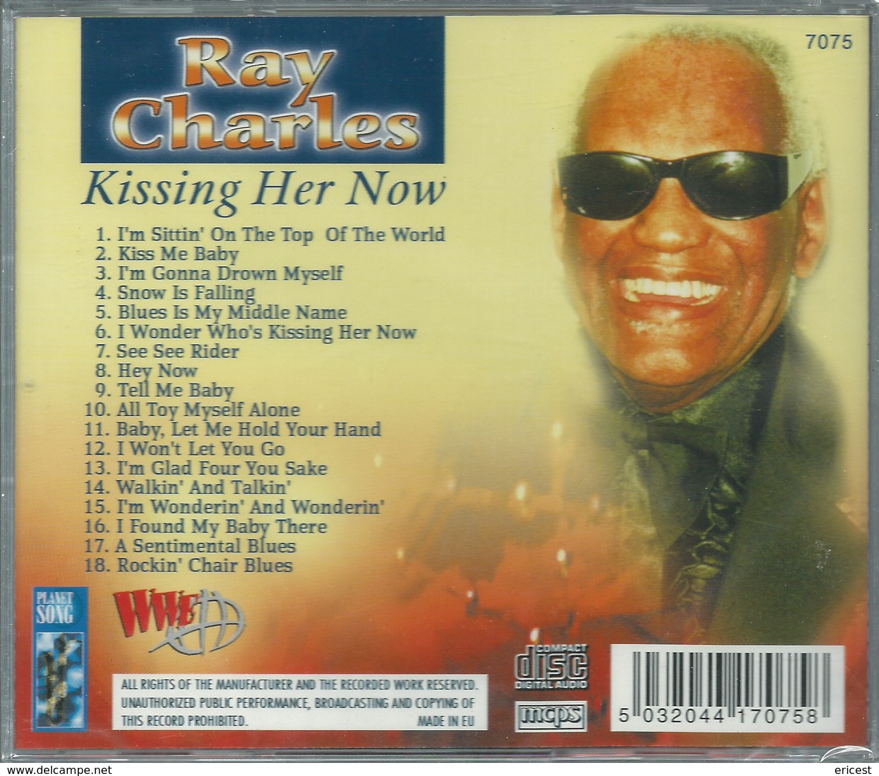 - CD RAY CHARLES KISS ME BABE - Jazz